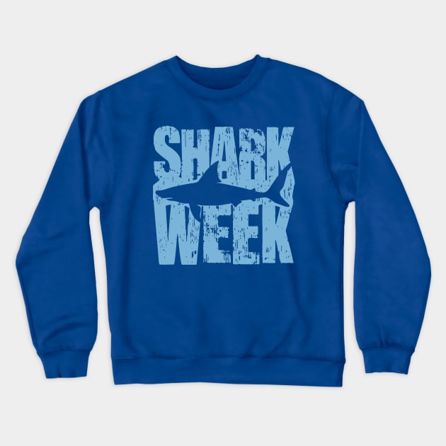 Shark Week Crewneck Sweatshirt by DetourShirts